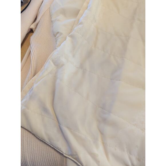 Jamie Sadock Large Silk Blend Zip Front Active Golf Jacket yellow peach READ - Picture 12 of 12